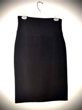 Vintage Forever 21 Black High-Waist Pencil Skirt